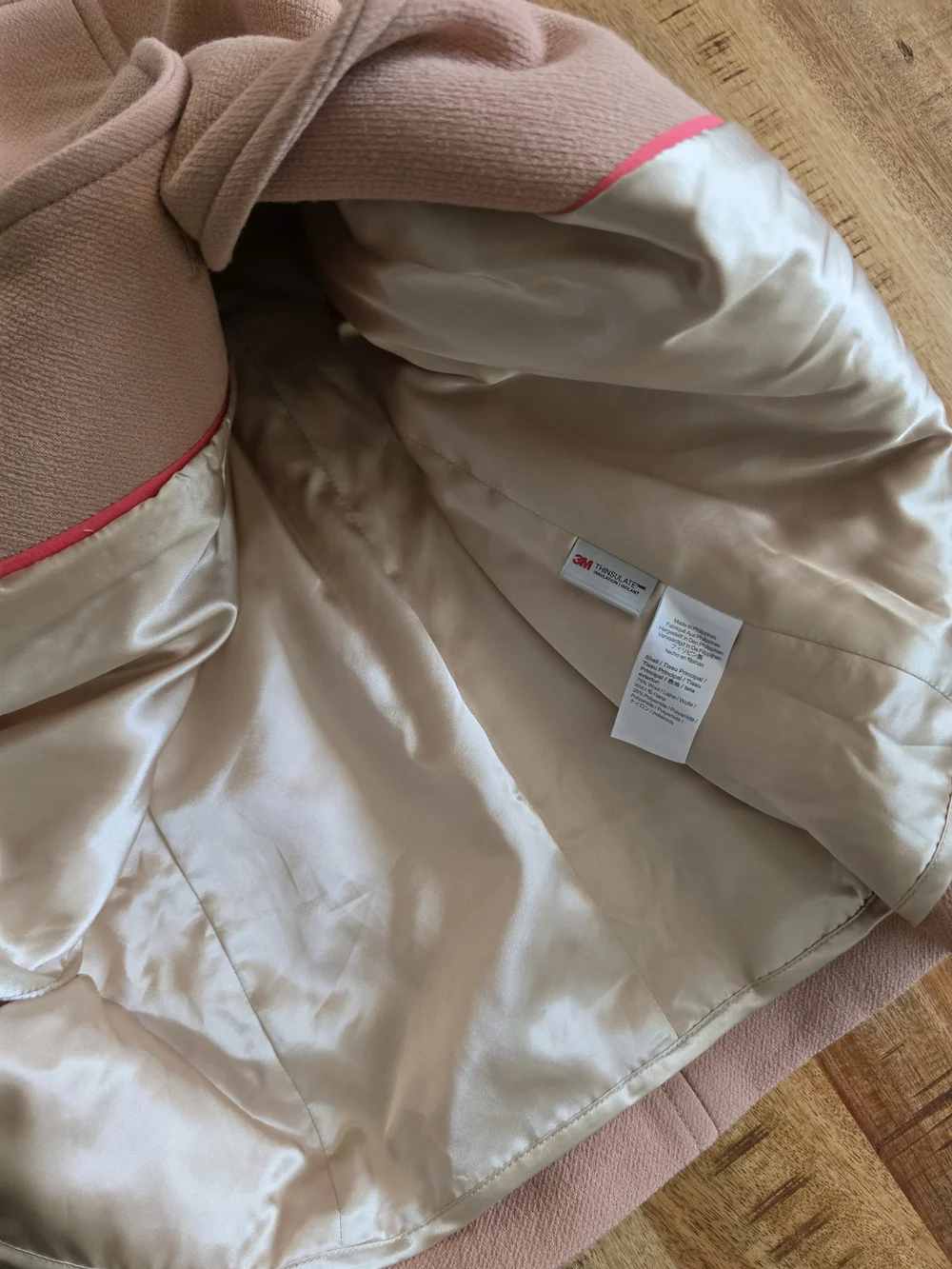 J.Crew Classic lady day coat in Italian double-cloth wool with Thinsulate size 4